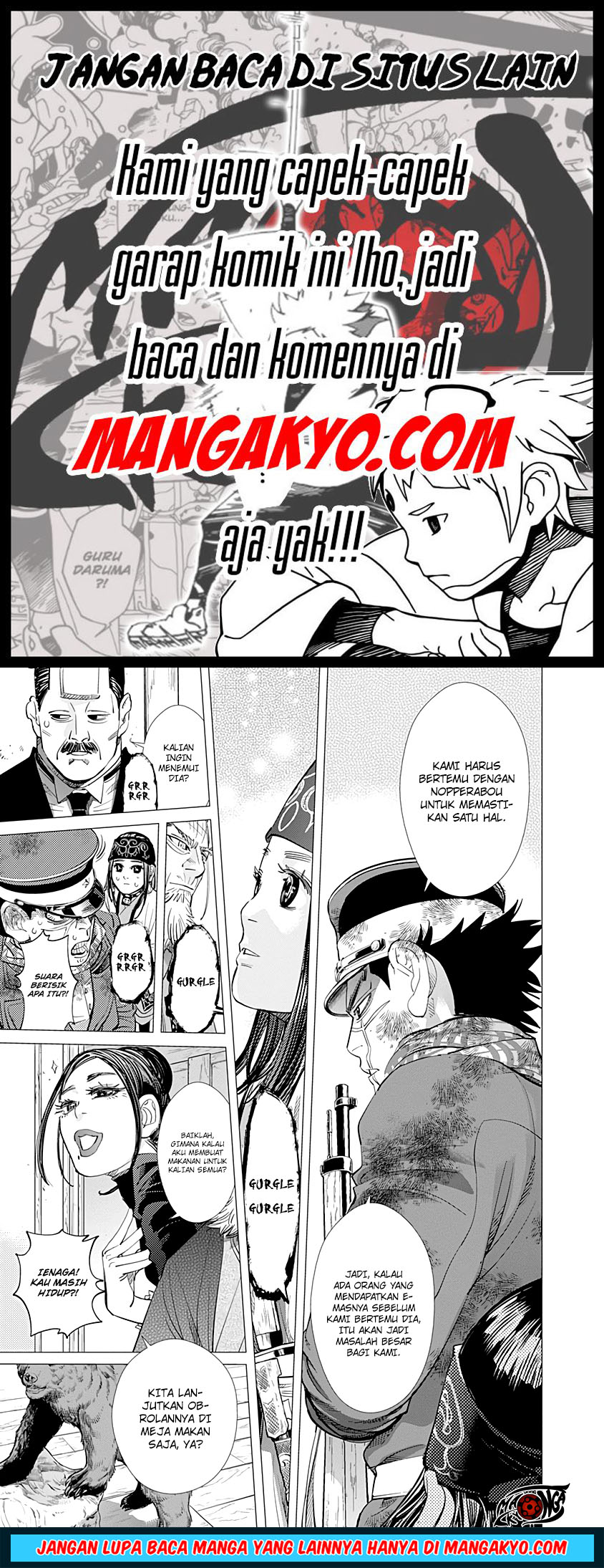 Golden Kamuy Chapter 81 Gambar 11